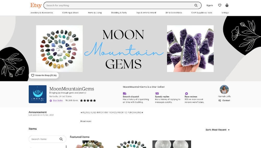 Moon Mountain Gems