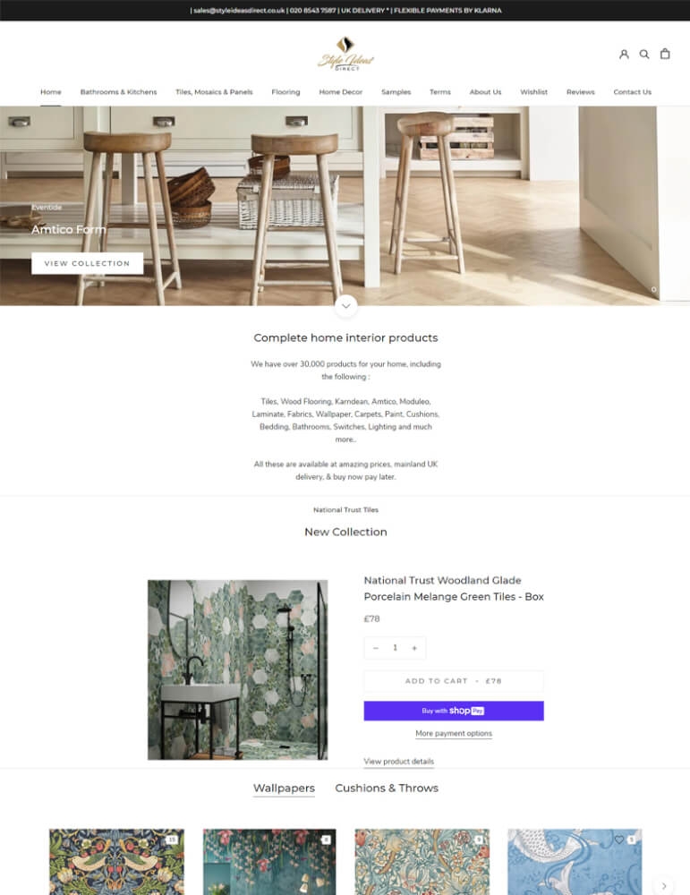 Design inspiration Companies selling Laminates Styleideasdirect co uk