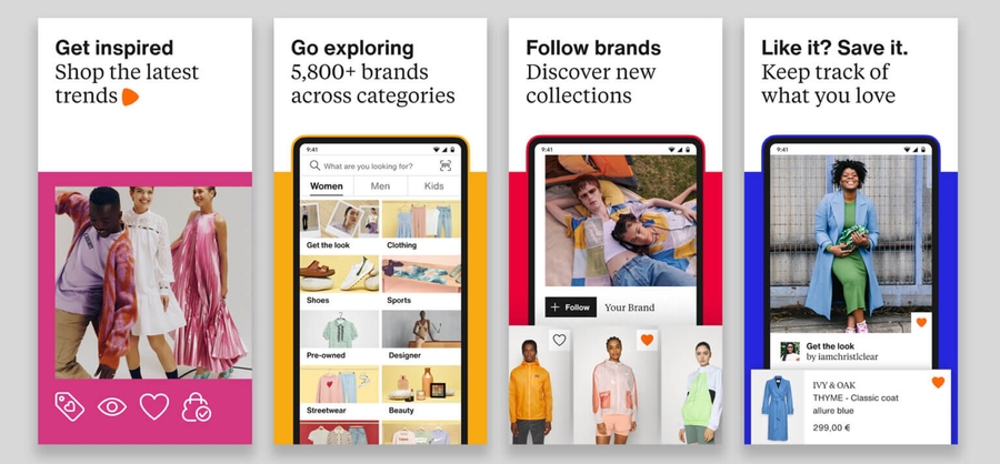 Zalando online Fashion Store - Best Mobile Apps Selling Clothes