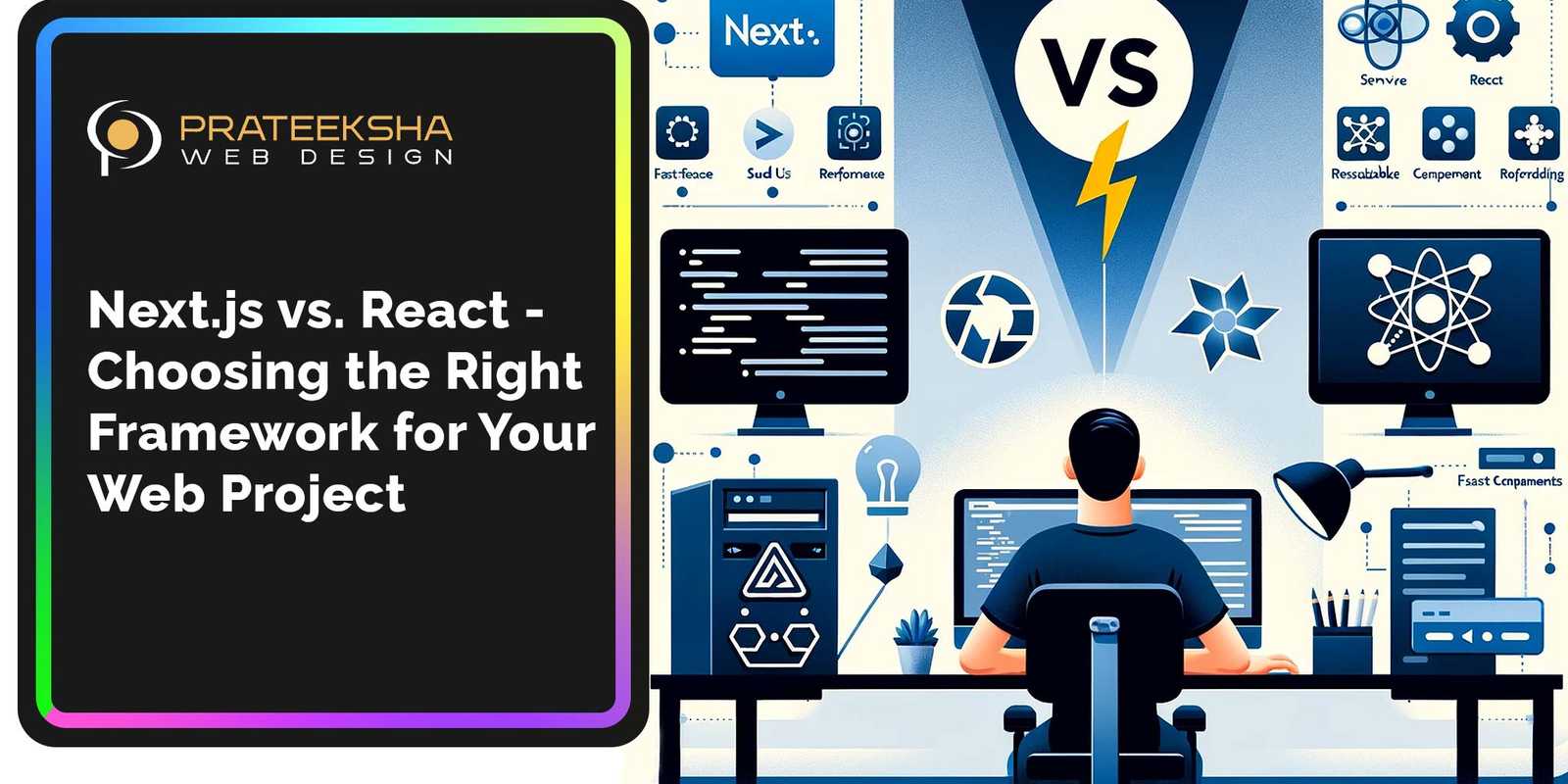 Next.js vs. React - Choosing the Right Framework for Your Web Project