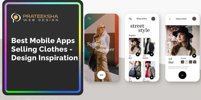 Best Mobile Apps Selling Clothes - Design Inspiration