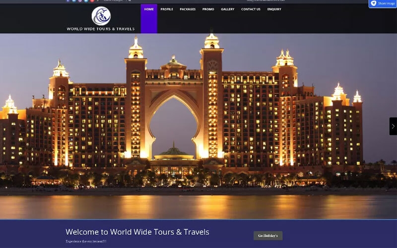 World-Wide-Tours-Travels -Best Travel Company -Design Inspiration