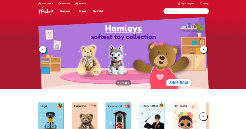 Hamleys-The Finest Toy Shop in the World