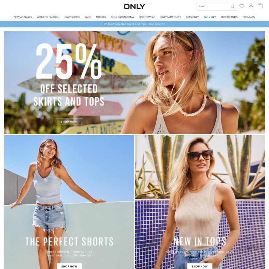 Online Shopping Destination & Fashion for Young Women | ONLY